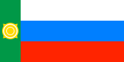 Flag of Khakassia (23 December 1993–25 November 2002)