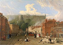 oil painting of Windsor