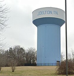 Water tower in Joelton