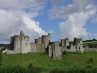 Kidwelly Castle, captured by Prince Lord Rhys