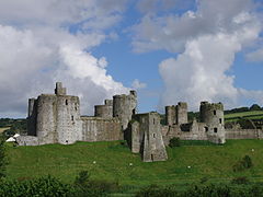 Kidwelly Castle, south-west Wales, 13th century