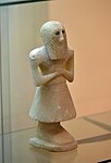 Male statue from Hoard in Nintu Temple V at Khafajah, Iraq Museum
