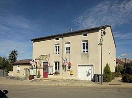 The town hall in Maxey-sur-Meuse