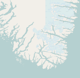 Egger Island is located in the Southern tip of Greenland