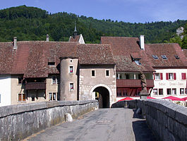 City gate of Saint-Ursanne