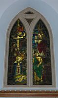 Window in Tyndale Baptist Church by Arnold Wathen Robinson.
