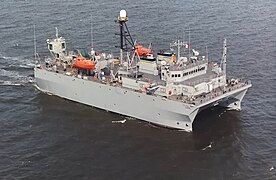 USNS Loyal (T-AGOS-22), a Victorious-class ocean surveillance ship