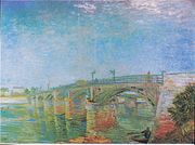 The Seine Bridge at Asnières Summer, 1887 Private collection (F240)