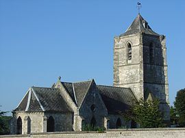 The church of Villers-au-Bois