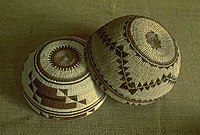 Yurok baskets from Redwood National Park area, California
