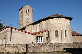 The church of Saint-Rémy of Puxe in Lalœuf