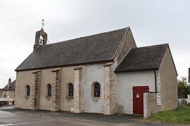 The church in Épervans