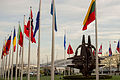 NATO Star sculpture at the NATO headquarters