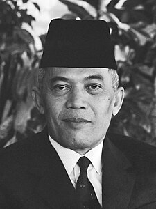 Indonesian general Abdul Harris Nasution (1918-2000)
