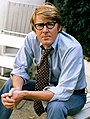 Image 15Alan Bennett in 1973, wearing a wide necktie (from 1970s in fashion)