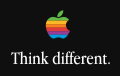 Apple logo Think Different (bad svg)
