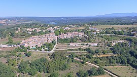A view of the village of Artignosc-sur-Verdon