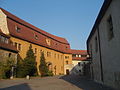 Burg Wettin, Winkelsches Palais in der Unterburg.