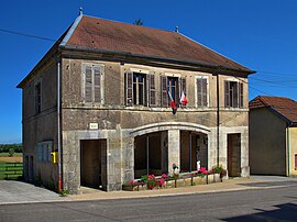 The town hall in Châtillon-Guyotte