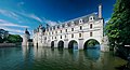 Februar: Schloss Chenonceau, Indre-et-Loire