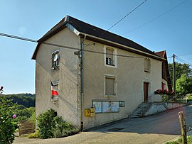 The town hall in Corcelle-Mieslot