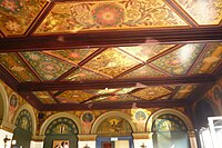 Ceiling paintings from design by Sluyterman