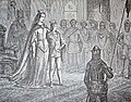 Margarethe I. mit dem von ihr durchgesetzten König Erich von Pommern