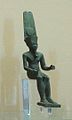 Bronze statuette of Amun.