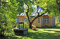 A farmhouse in Haapsu, Saaremaa, Estonia