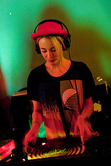 Annie performing in 2009