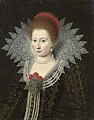 Follower of Paul van Somer - 'Portrait of a lady, possibly Anne of Denmark'.jpg