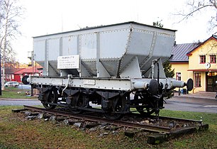 Swedish iron ore hopper (mineral wagon), built in 1900