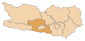 Lage des Bezirkes Villach-Land in Kärnten