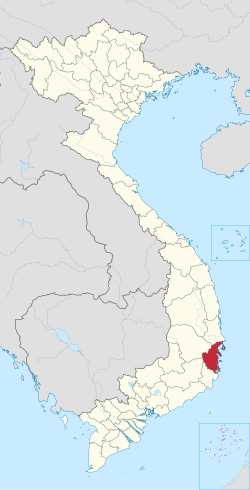 Location of Khánh Hòa within Vietnam