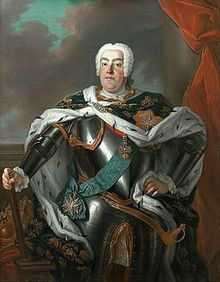 Portrait painting of Frederick Augustus II