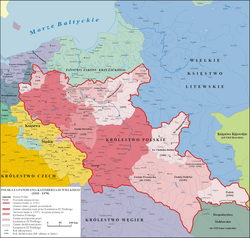Kingdom of Poland in 1370