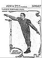 Image 291906 St. Louis Post-Dispatch photograph of Brad Robinson, who threw the first legal forward pass and was the sport's first triple threat (from History of American football)