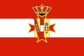 State flag with Lesser Coat of arms (1815-1848, 1849-1860)