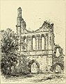 Byland Abbey as depicted in The ruined abbeys of Yorkshire (1883)
