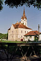 Rathaus und Glockenturm von Gârbova
