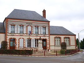 The town hall in Villemoutiers