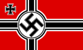 Former War Ensign of Nazi Germany (1938–1945), now illegal in Germany