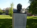 Bust of Ripperda in the park named after him in Haarlem