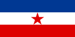 1:2 Flagge von Titos Partisanen