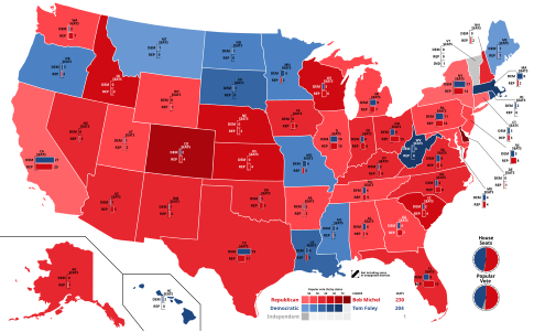Popular vote by states