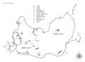 Map of Acrocorinth