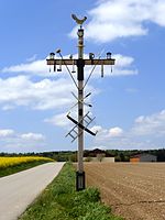 Wayside cross with the Arma Christi near Stammham, Eichstätt