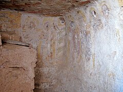 Fresken in der Grotte nordwestlich der Basilika