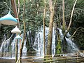 Blue waterfalls of Shallalat el Zarka