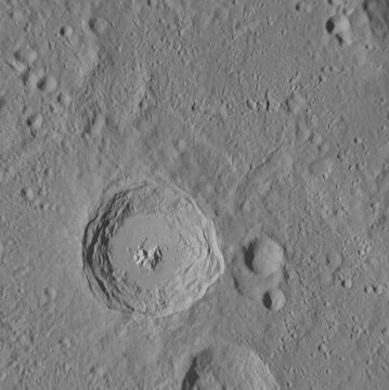 Copley crater detail